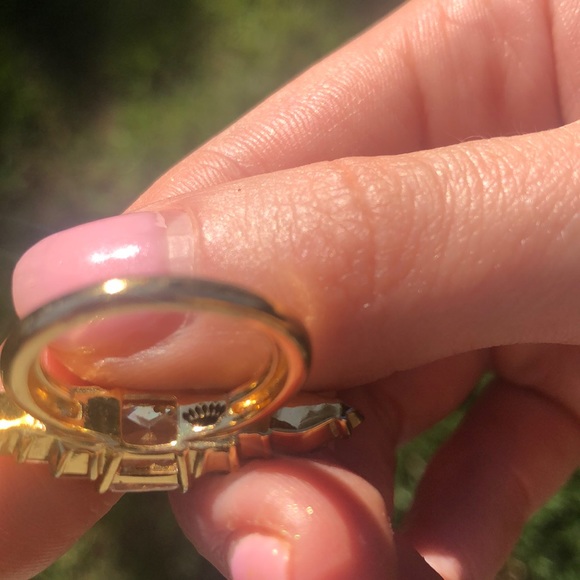 Juicy couture golden crystal ring - Picture 4 of 5